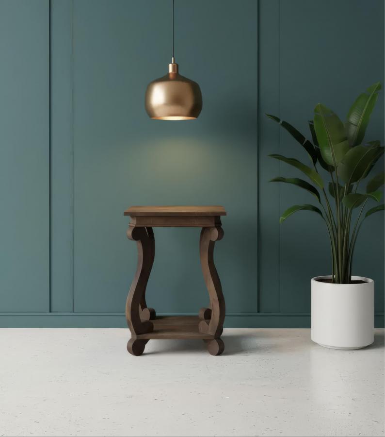 SOLID WOOD END TABLE SIDE TABLE
