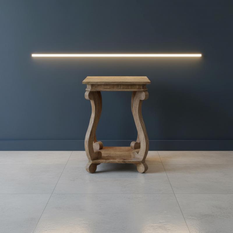 SOLID WOOD END TABLE SIDE TABLE