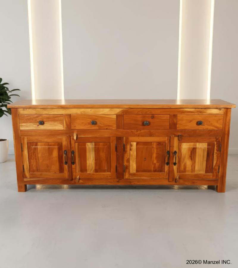 SOLID RECLAIMED TEAK WOOD SIDEBOARD