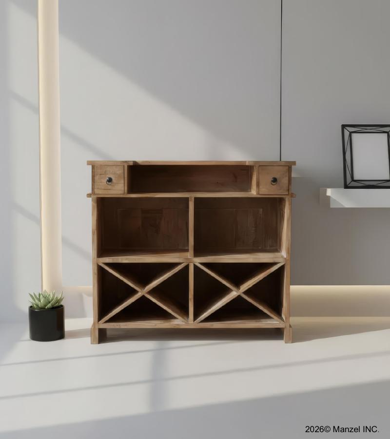 SOLID WOOD COUNTER BAR