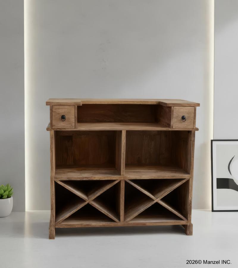 SOLID WOOD COUNTER BAR