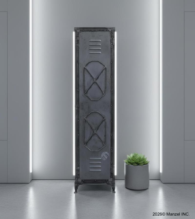 Solid Iron Storage Locker