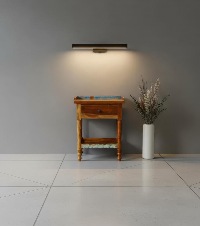 SOLID RECLAIMED TEAK WOOD END TABLE / NIGHTSTAND
