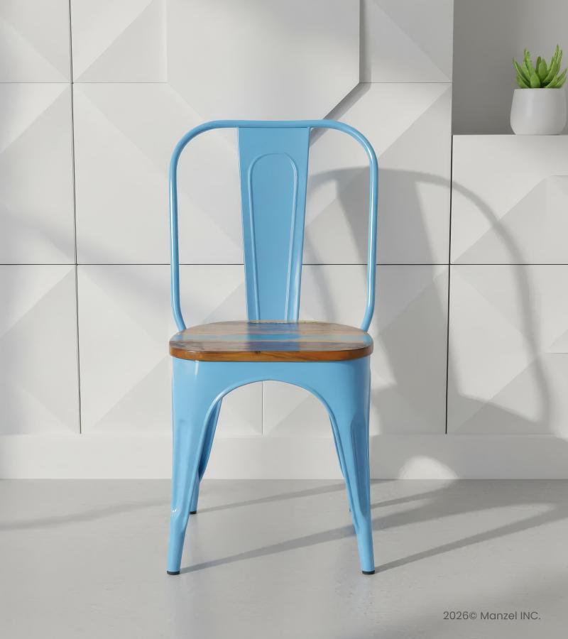 WOODEN IRON CHAIR
