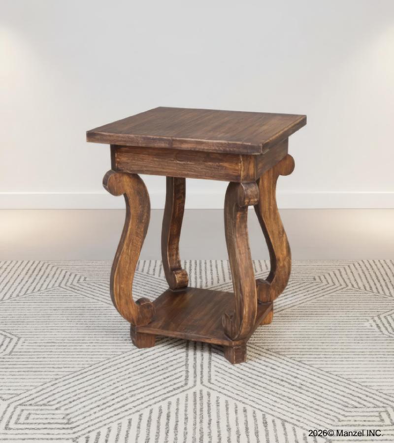 SOLID WOOD END TABLE SIDE TABLE