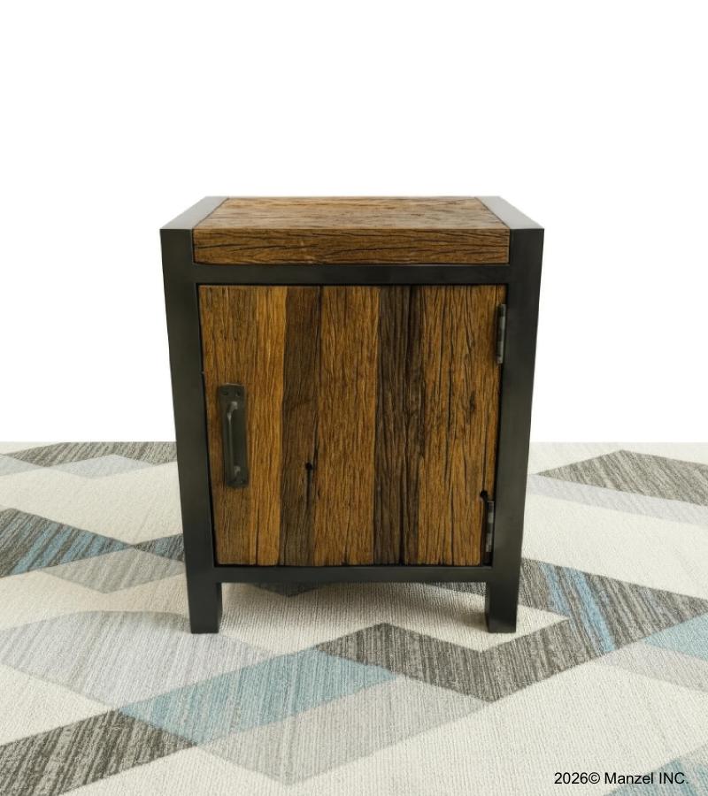 SOOD & IRON SIDE TABLE