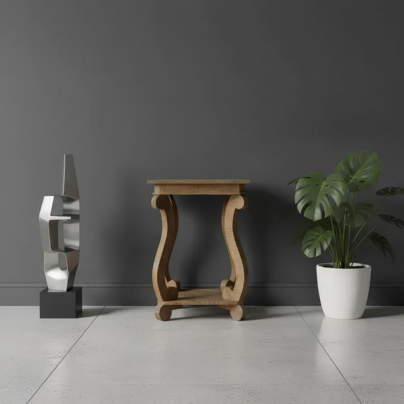SOLID WOOD END TABLE SIDE TABLE