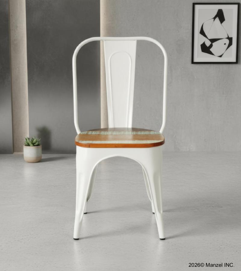 WOODEN IRON CHAIR 