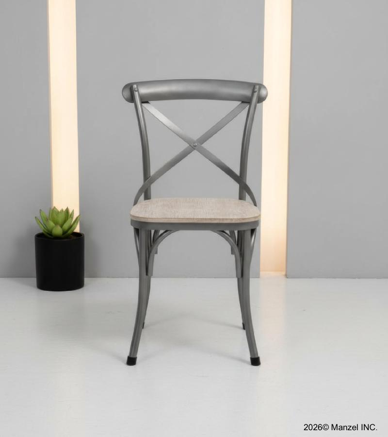 WOODEN IRON CHAIR