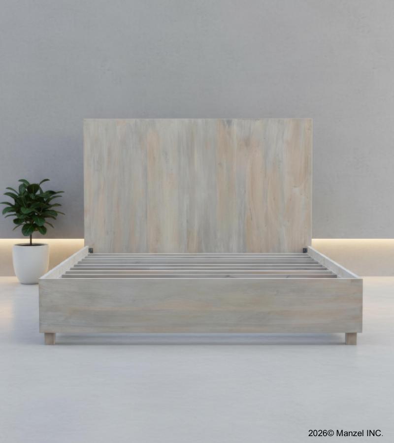 SOLID WOOD King Bed