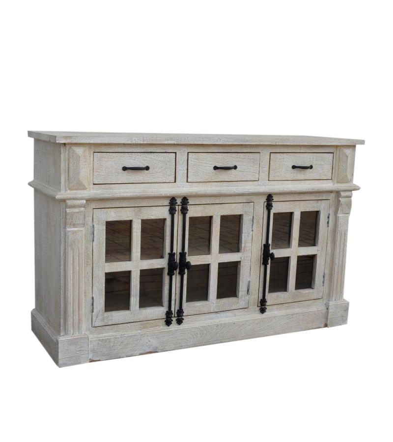WOODEN SIDEBOARD