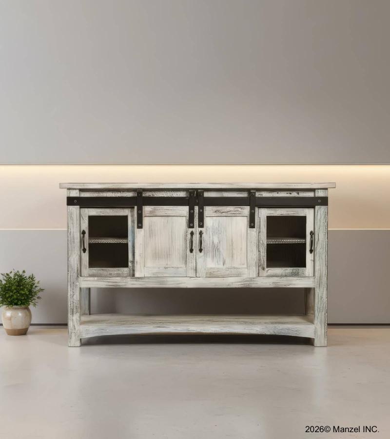 WOOD/IRON CONSOLE