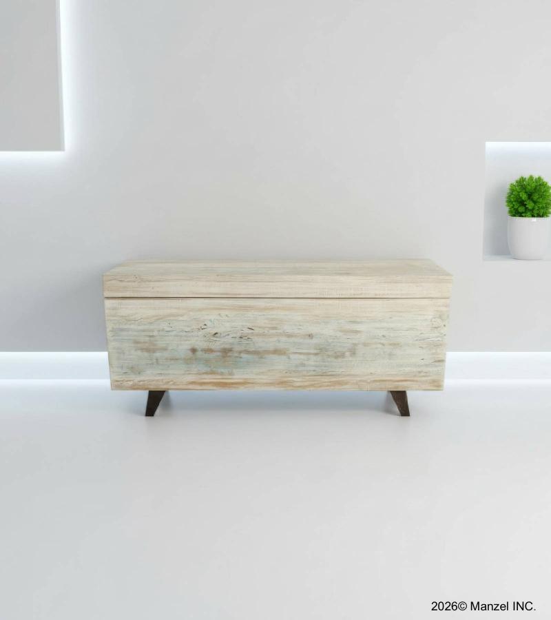SOLID RECLAIMED TEAK WOOD STORAGE TRUNK / COFFEE TABLE