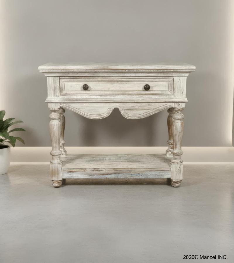 SOLID RECLAIMED TEAK WOOD CONSOLE TABLE