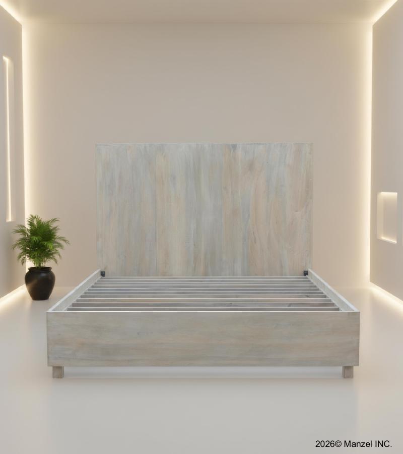 SOLID WOOD Queen bed
