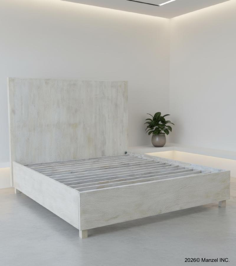 SOLID WOOD Queen bed