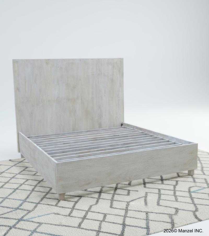 SOLID WOOD King Bed