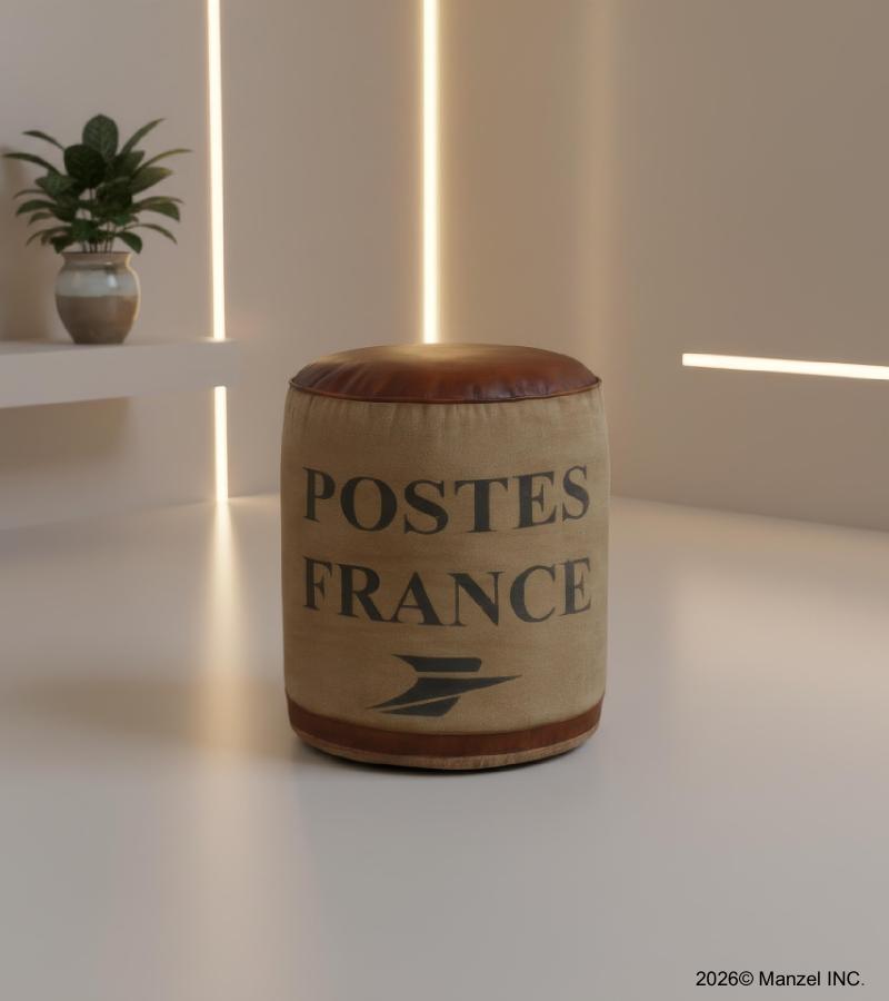 POUF OTTOMAN STOOL