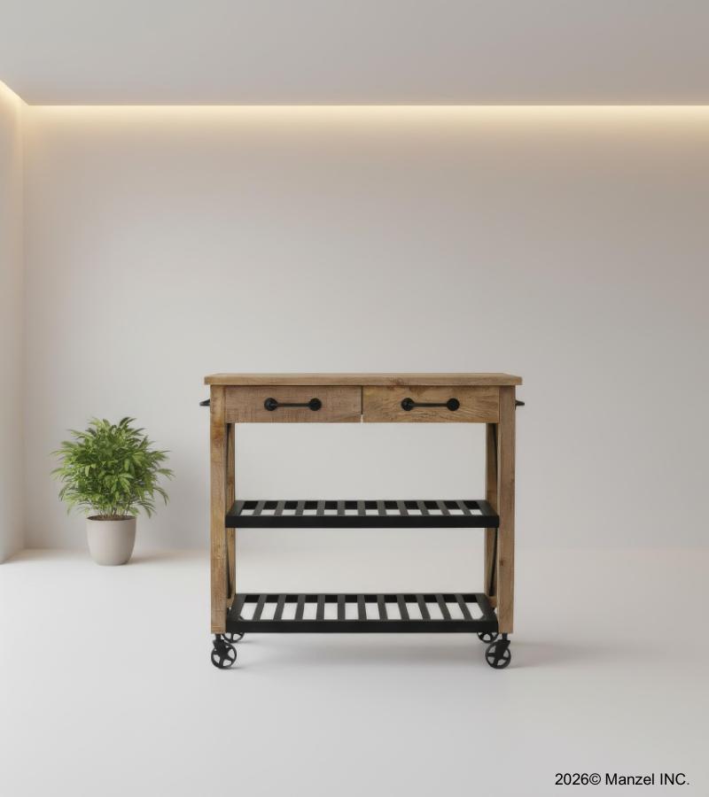 WOODEN BAR COUNTER 