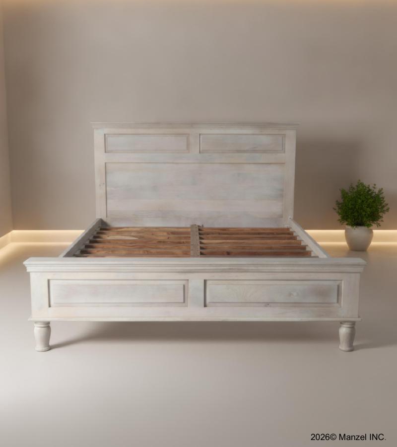 SOLID WOOD QUEEN SIZE BED