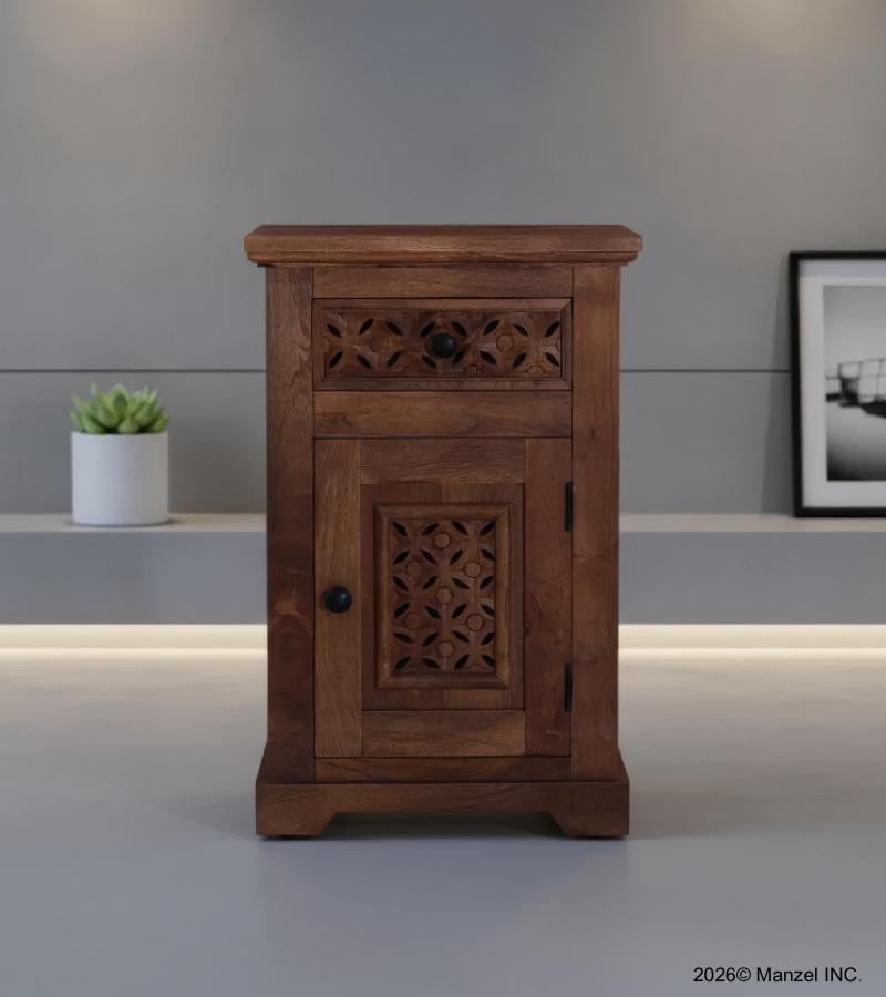 WOODEN NIGHTSTAND
