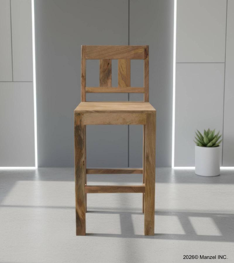 bar wood stool 