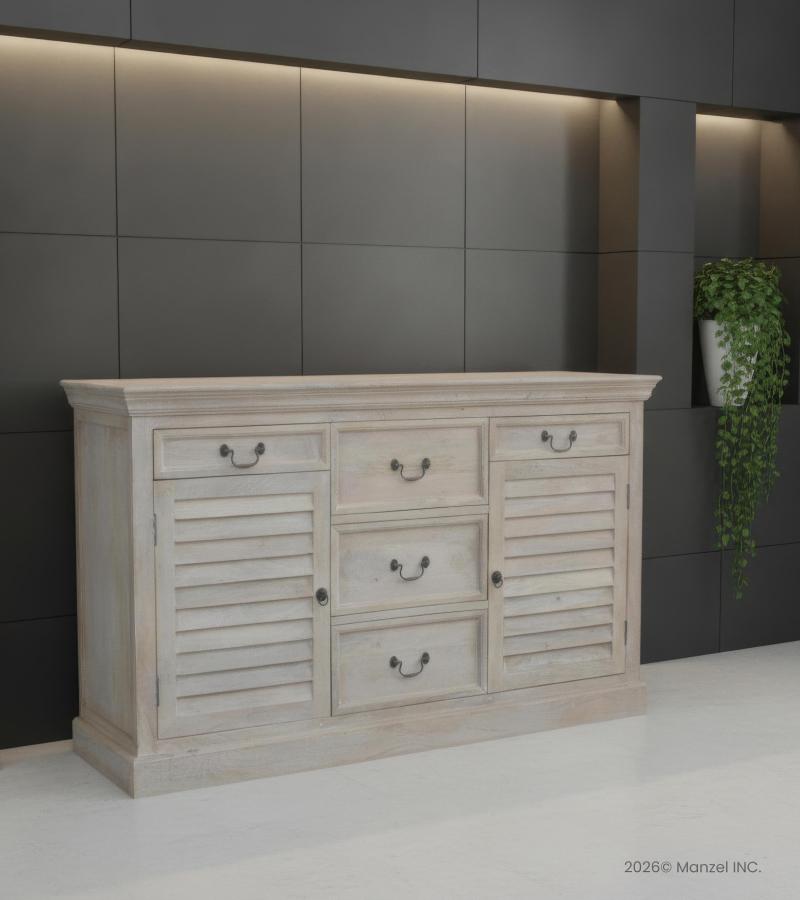 WOODEN SIDEBOARD