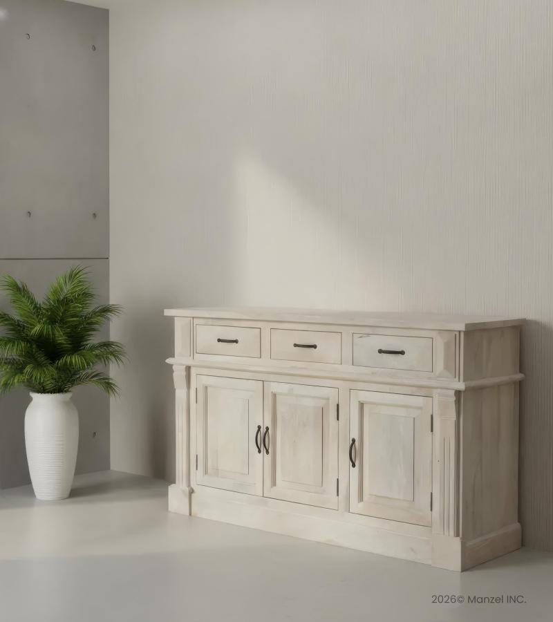 WOODEN SIDEBOARD