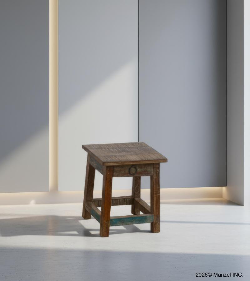 WOODEN STOOL