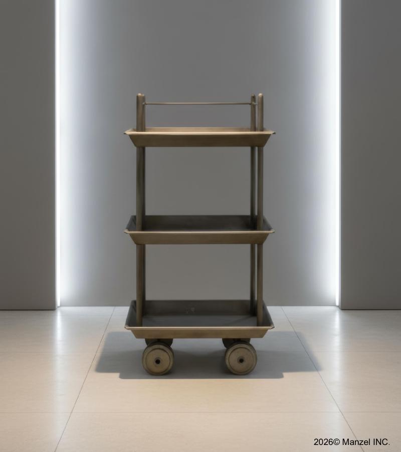 IRON TRAY WITH STAND 