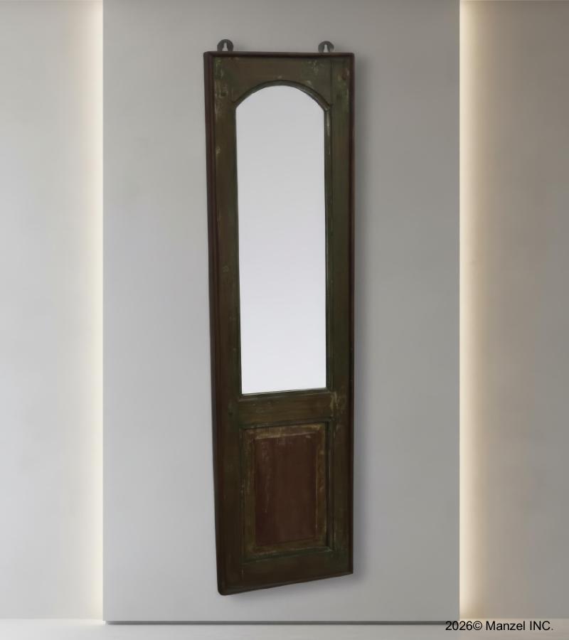 RECLAIMED TEAK DOOR MIRROR