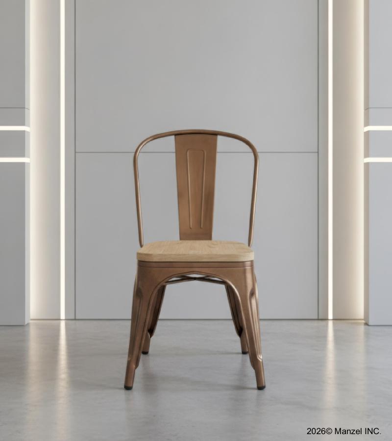IRON WOOOOD CHAIR 