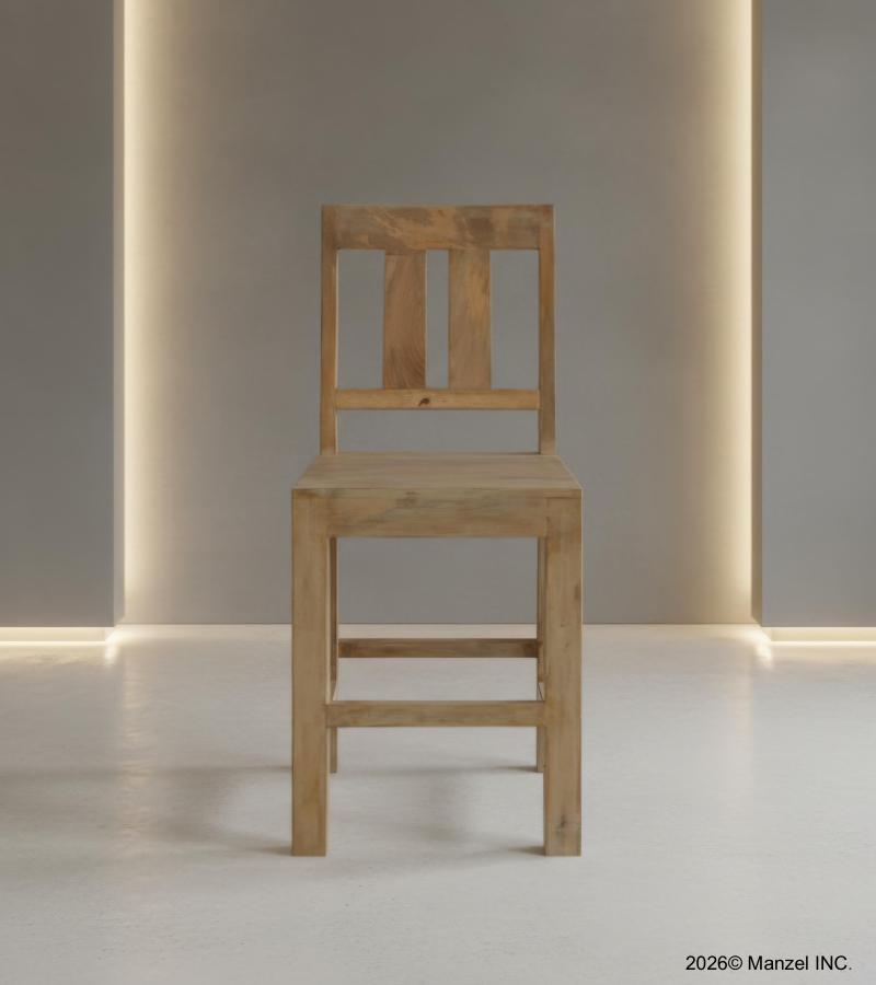 Bar wood stool