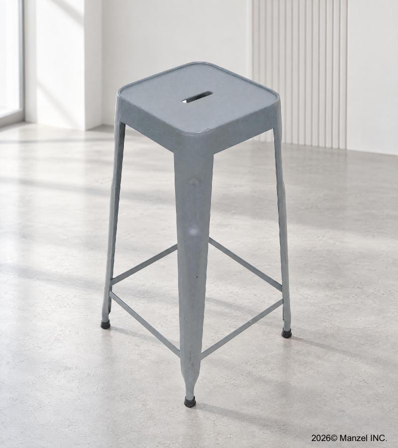 Solid Iron Stool