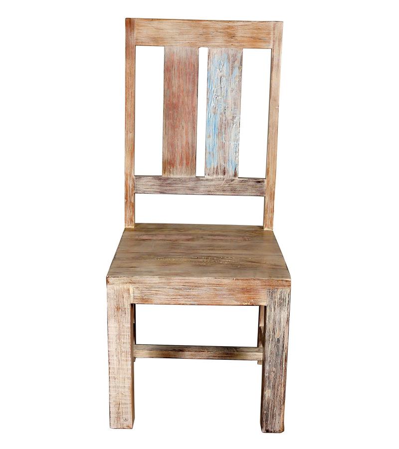 SOLID HAND CARVED RECLAIMED TEAK CHAIR