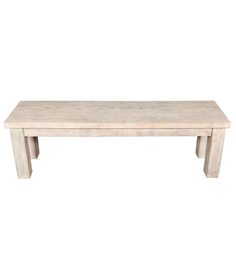 SOLID RECLAIMED TEAK WOOD BENCH