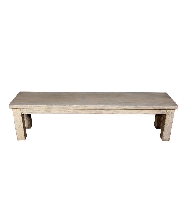 SOLID RECLAIMED TEAK WOOD BENCH