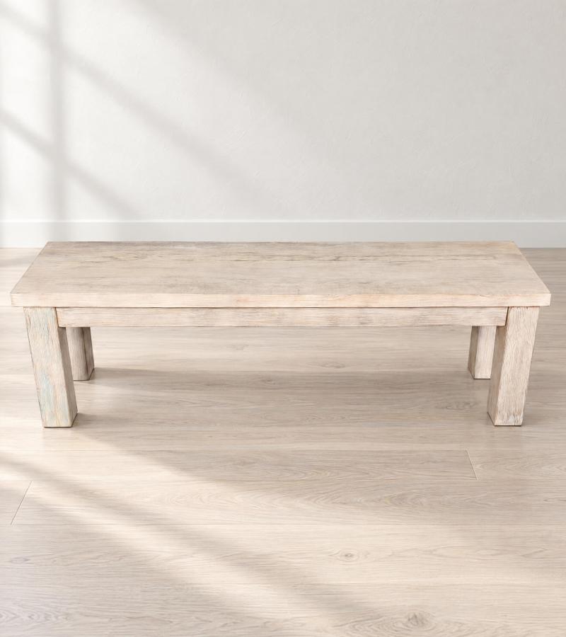 SOLID RECLAIMED TEAK WOOD BENCH