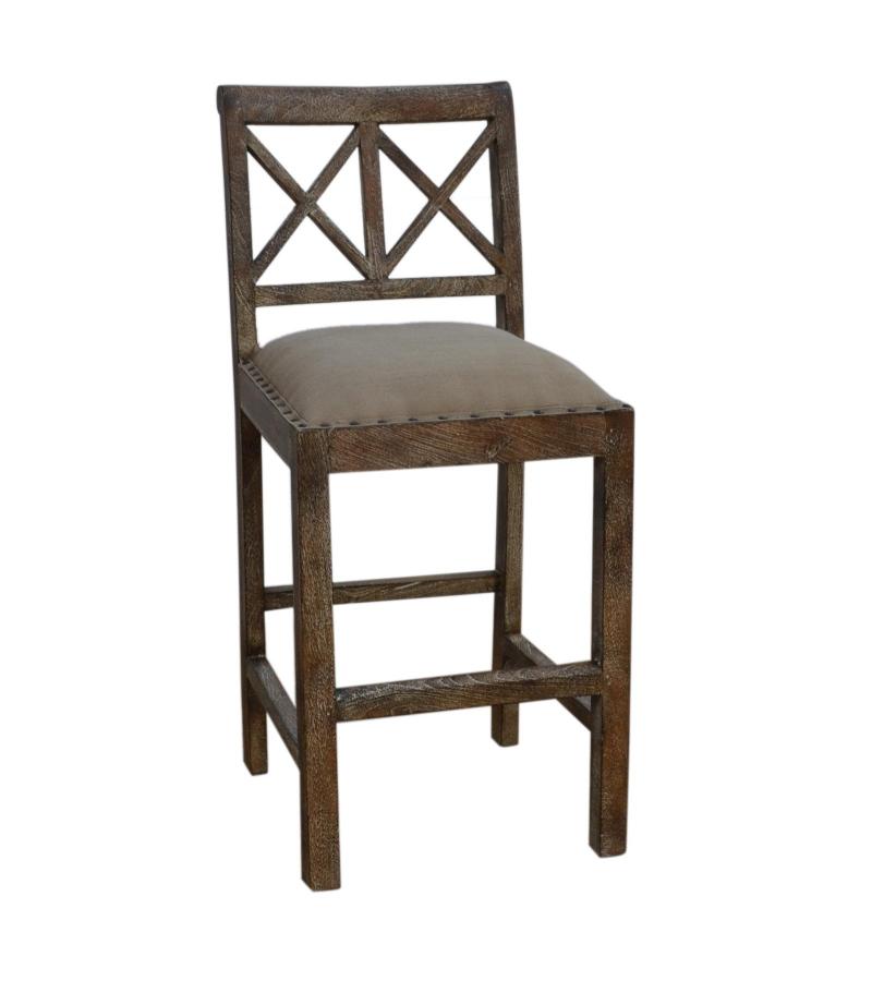 Counter Chair  fabric seat