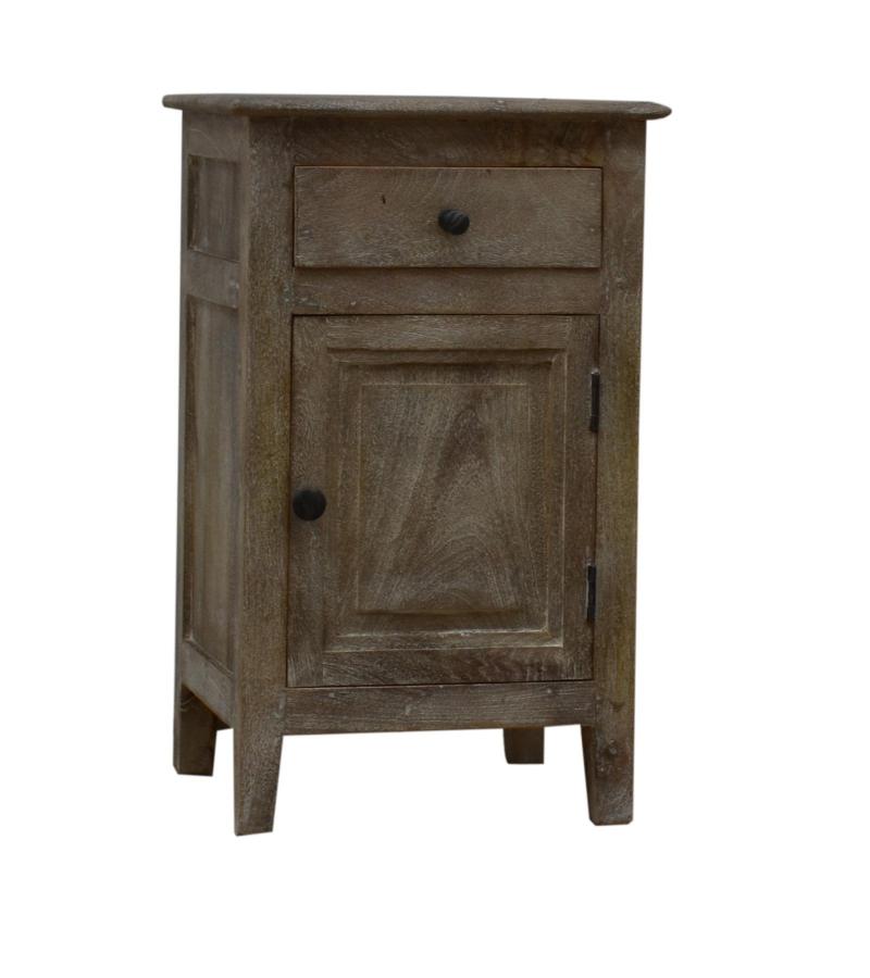 SOLID WOOD NIGHTSTAND / END TABLE