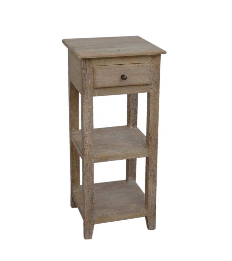 SOLID WOOD END TABLE / NIGHTSTAND