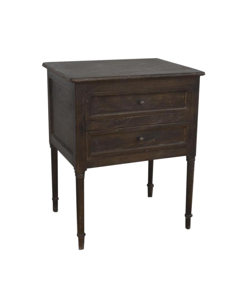 SOLID WOOD NIGHTSTAND END TABLE