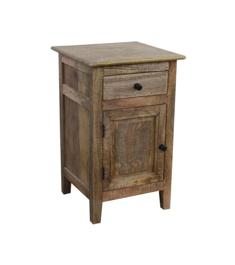 SOLID WOOD NIGHTSTAND / END TABLE