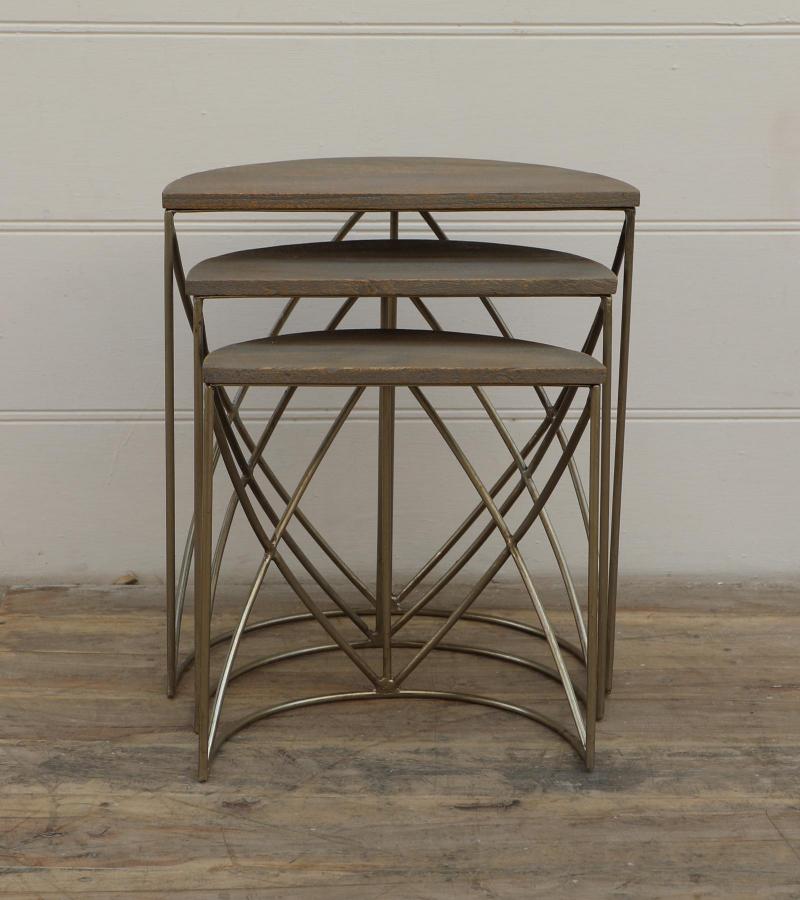 Nesting Side Tables Set Of 3