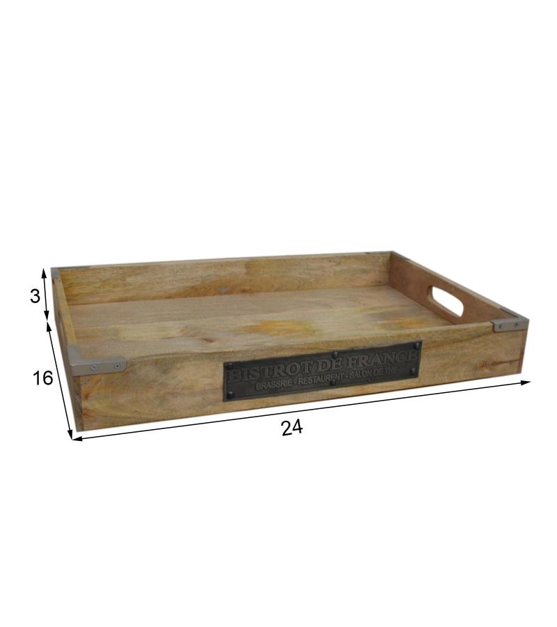 WOODEN TRAY