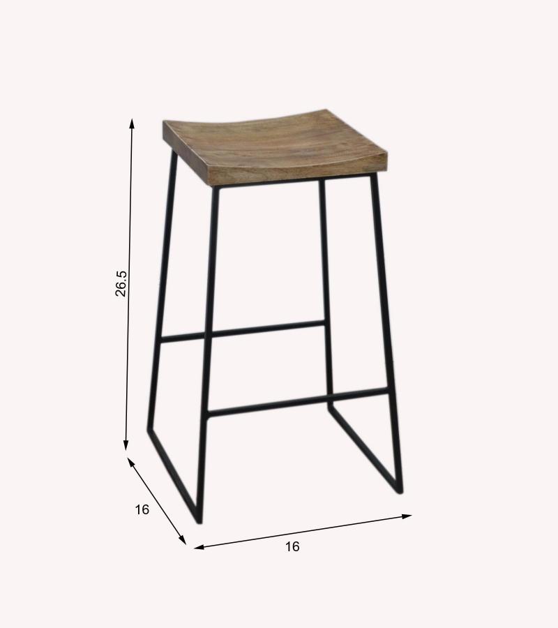 WOODEN STOOL