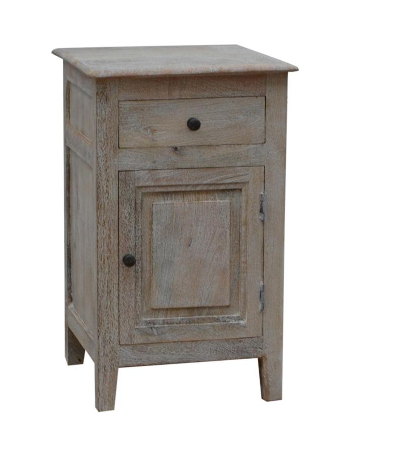 SOLID WOOD NIGHTSTAND / END TABLE