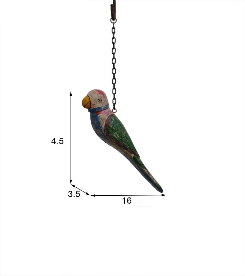 Hanging parrot