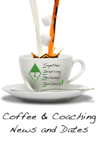 Coffee and Coaching news and events Coffee and Coaching - TIPS: a weekly conversation about personal achievement, business growth, and networking.