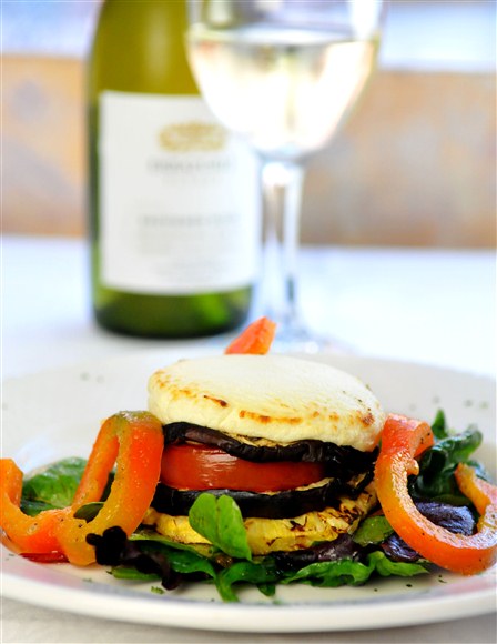 Grilled Goat Cheese - Frascati